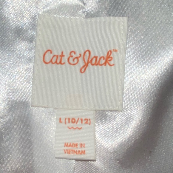 Cat & Jack Fur Coat Size Large (10/12) - Picture 2 of 4